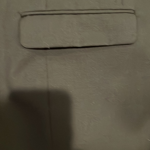 CHAPS Black Italian Suit Wool Blend BlazerMens 44L GREAT BUTTONS - Picture 8 of 10